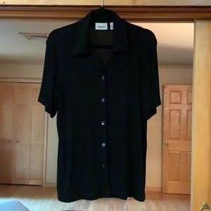 Chico’s travelers short sleeve , buttoned shirt